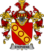 Irish Family Coat of Arms (v.25b) Stephens
