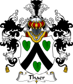 German Wappen Coat of Arms (v.25) Thaer