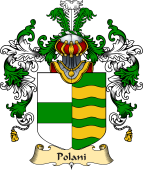 Italian Family Coat of Arms (v.25a) Polani