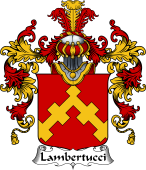 Italian Family Coat of Arms (v.25b) Lambertucci