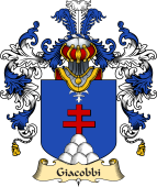 Italian Family Coat of Arms (v.25a) Giacobbi