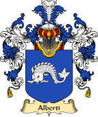 Italian Family Coat of Arms (v.25a) Alberti
