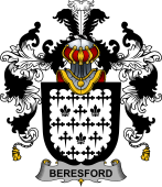 Irish Family Coat of Arms (v.25b) Beresford