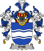 Irish Family Coat of Arms (v.25b) Kyne or O