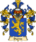 French Family Coat of Arms (v.25) Cros (du)