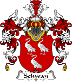 German Wappen Coat of Arms (v.25) Schwan