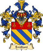 Italian Family Coat of Arms (v.25a) Emiliani