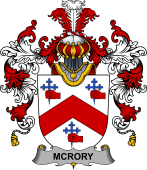 Irish Family Coat of Arms (v.25b) McRory or McCrory