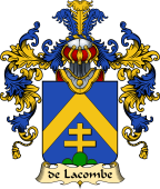 French Family Coat of Arms (v.25) Combe (de la)