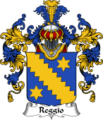 Italian Family Coat of Arms (v.25b) Reggio