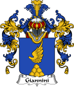Italian Family Coat of Arms (v.25b) Giannini