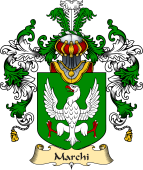 Italian Family Coat of Arms (v.25a) Marchi