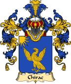 French Family Coat of Arms (v.25) Chirac