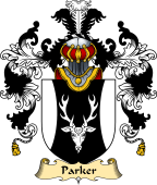 English Family Coat of Arms (v.25) Parker II