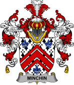 Irish Family Coat of Arms (v.25b) Minchin