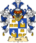 Italian Family Coat of Arms (v.25a) Tinelli