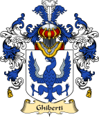Italian Family Coat of Arms (v.25a) Ghiberti