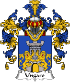 Italian Family Coat of Arms (v.25b) Ungaro