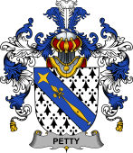 Irish Family Coat of Arms (v.25b) Petty