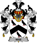 Irish Family Coat of Arms (v.25b) Wise