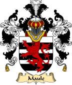 Irish Family Coat of Arms (v.25a) Maule