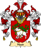 Welsh Family Coat of Arms (v.25) Hood (of Cemais, Pembrokeshire))