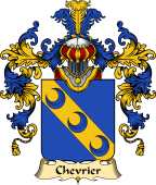 French Family Coat of Arms (v.25) Chevrier