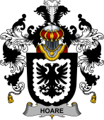 Irish Family Coat of Arms (v.25b) Hoare