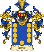 French Family Coat of Arms (v.25) Bodin I