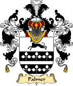 English Family Coat of Arms (v.25) Palmer