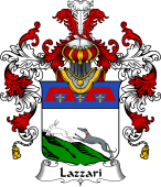 Italian Family Coat of Arms (v.25b) Lazzari