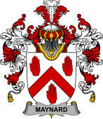 Irish Family Coat of Arms (v.25b) Maynard