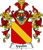 Italian Family Coat of Arms (v.25b) Ippoliti