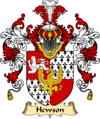Irish Family Coat of Arms (v.25a) Hewson