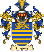 Irish Family Coat of Arms (v.25a) Gregory