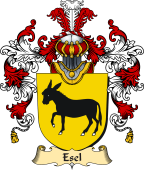 German Coat of Arms (v.25b) Esel