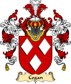Welsh Family Coat of Arms (v.25) Cogan (of Cogan, Glamorgan)