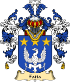 Italian Family Coat of Arms (v.25a) Fatta