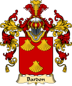 French Family Coat of Arms (v.25) Bardon