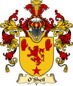 Irish Family Coat of Arms (v.25a) O