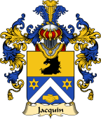 French Family Coat of Arms (v.25) Jacquin