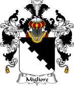 Italian Family Coat of Arms (v.25b) Migliore