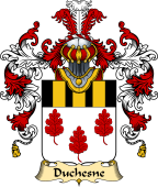 French Family Coat of Arms (v.25) Chesne (du)
