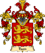 French Family Coat of Arms (v.25) Tison