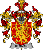 Irish Family Coat of Arms (v.25b) Titmarsh