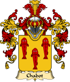 French Family Coat of Arms (v.25) Chabot