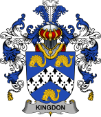 Irish Family Coat of Arms (v.25b) Kingdon