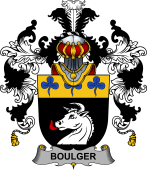 Irish Family Coat of Arms (v.25b) Boulger or O