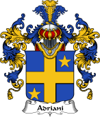 Italian Family Coat of Arms (v.25b) Adriani