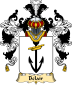 French Family Coat of Arms (v.25) Belair